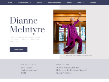 Dianne McIntyre website